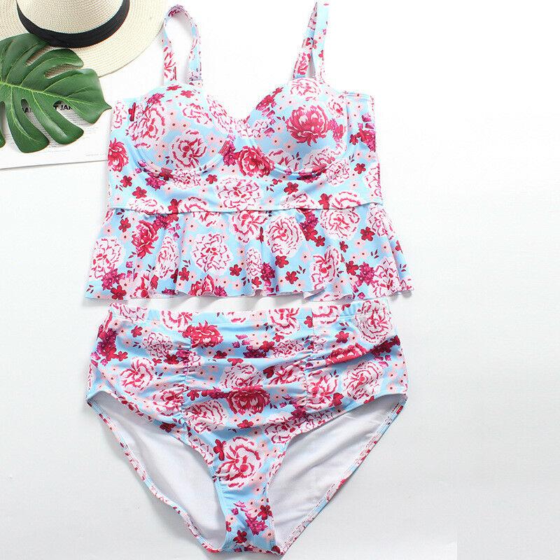 Plus Size Bikini Set Swimwear Swimsuit-STYLEGOING