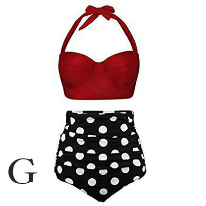 Sexy High Waist Bikini Set-STYLEGOING