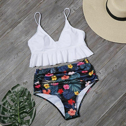Women Sexy Floral Summer Bikini Swimwear-STYLEGOING