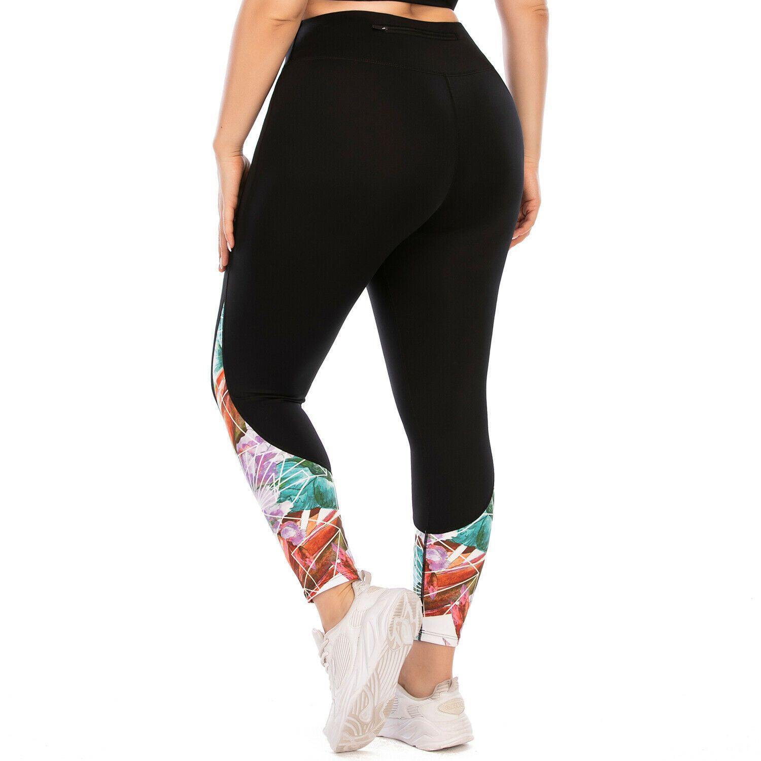 Women's Plus Size Yoga Set Fitness Gym Running Sports Outfit-STYLEGOING