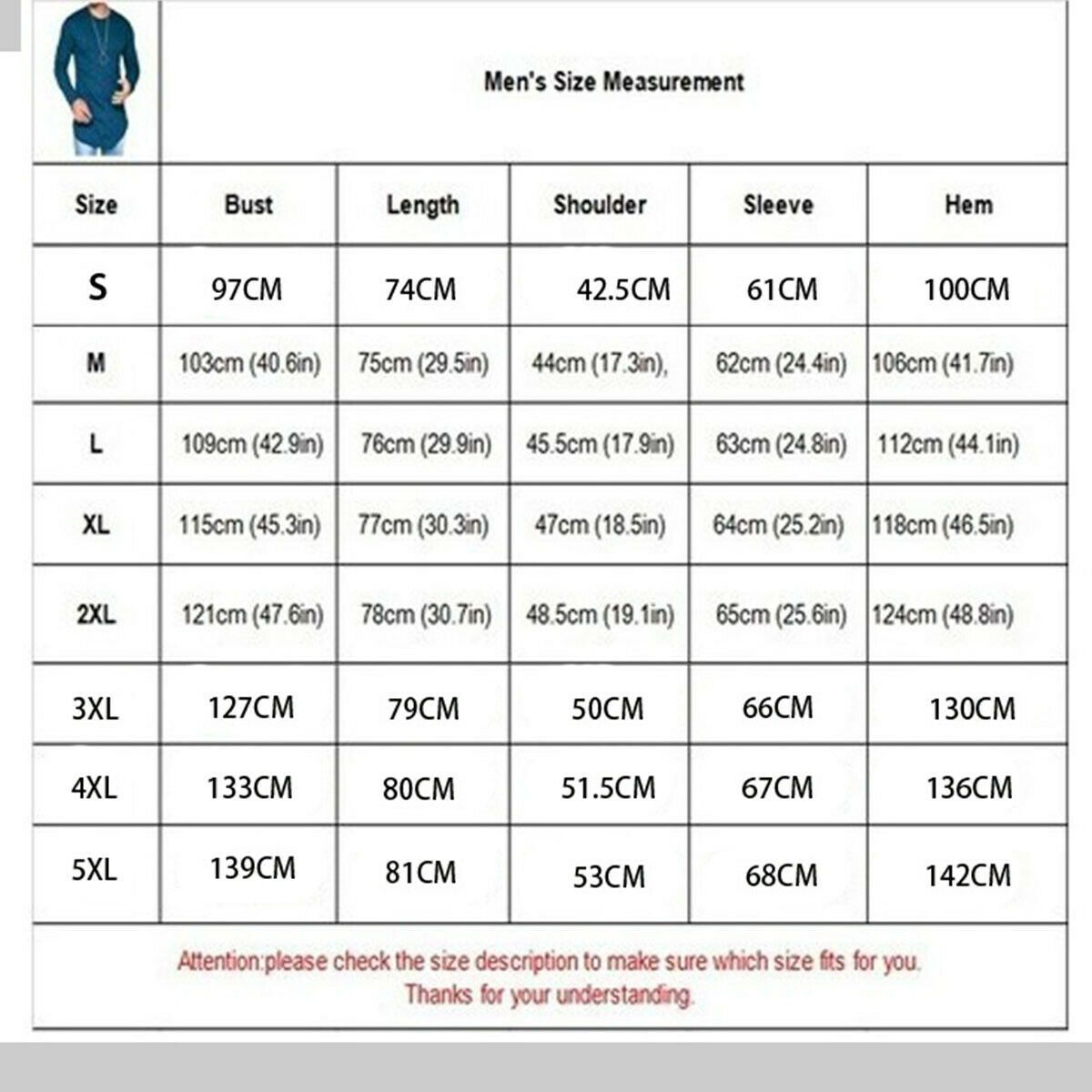 Men’s Short Sleeves Plain Long T Shirts-STYLEGOING