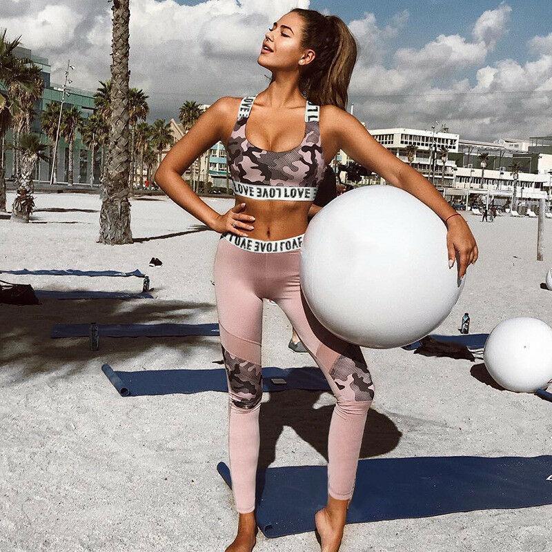 Pink Women Yoga Sutis for Jogging&Running-STYLEGOING