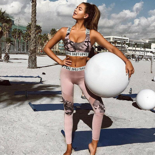 Pink Women Yoga Sutis for Jogging&Running-STYLEGOING