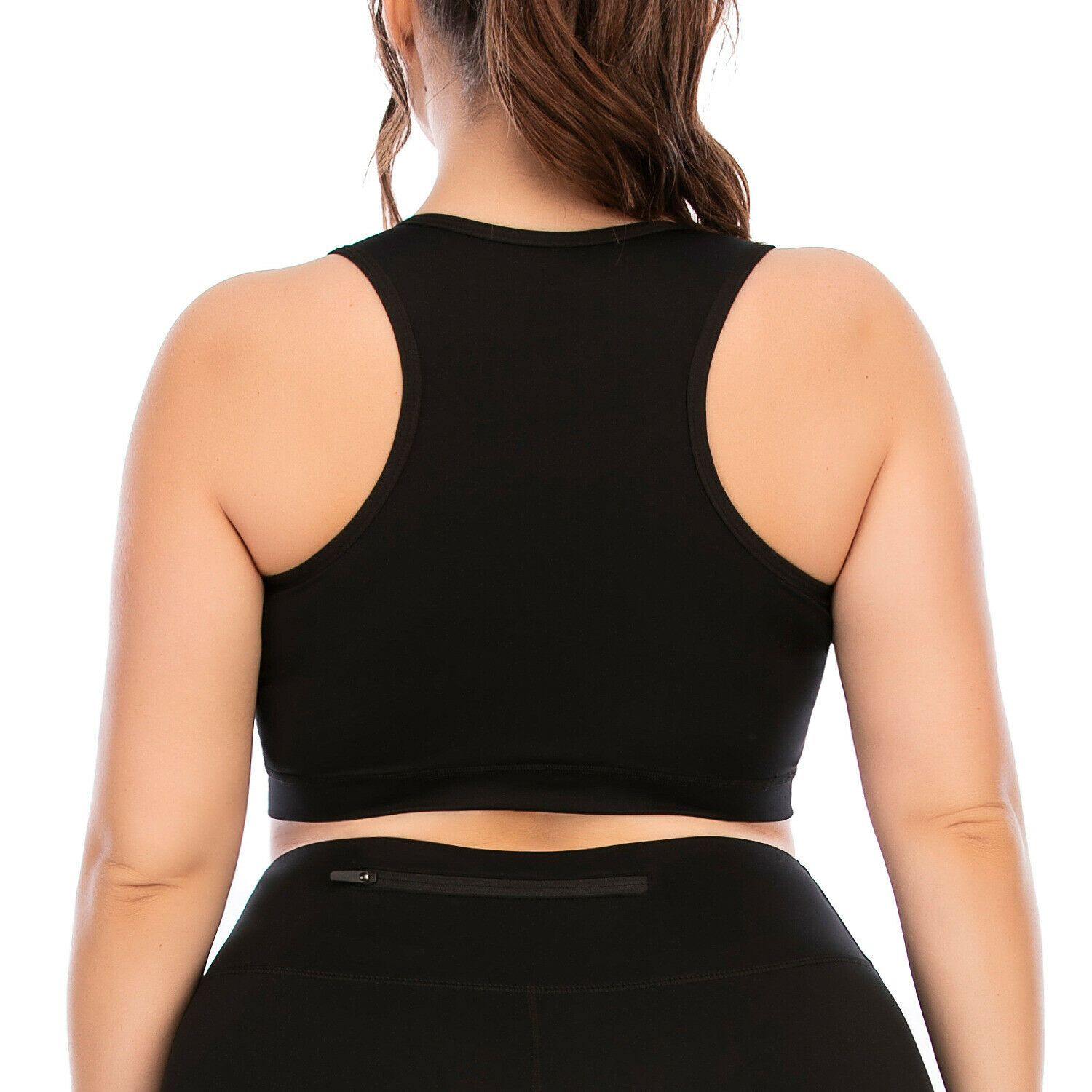 Women's Plus Size Yoga Set Fitness Gym Running Sports Outfit-STYLEGOING