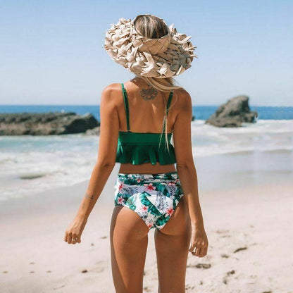 Women Sexy Floral Summer Bikini Swimwear-STYLEGOING